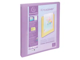 Ringband 4 Ringen 30Mm Personaliseerbaar Kreacover Pastel A4 Assorti - 6