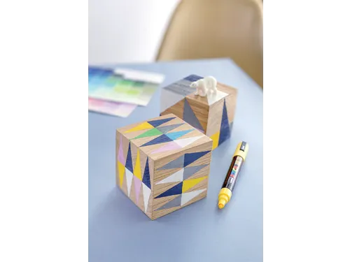 Verfstift Posca PC3M Fijne punt 0,9-1,3mm Marineblauw