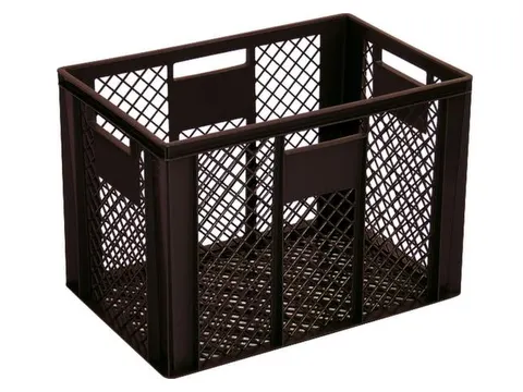 Euronorm Stapelkrat Pe 410x600x400mm 83liter Open Bruin