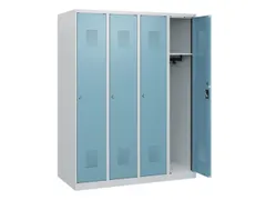 schoollocker,HxBxD 1530x1200x500mm,4vak,vak B 300mm,cil.-slot