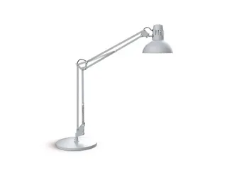 Bureaulamp LED MAULstudy Voet incl E27 lamp Zilver - 2
