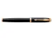 Vulpen Parker IM Black Lacquer GT Finish Medium Blauwe inkt