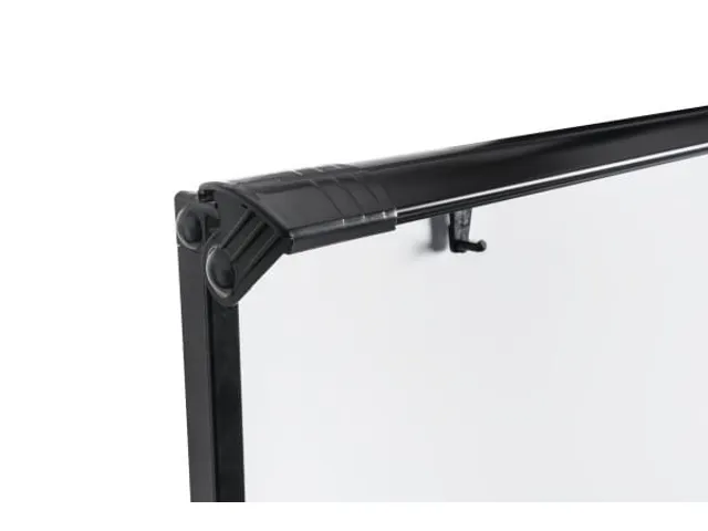 Flipchart Magnetisch Met 5 Wielen 100x70cm Zwart