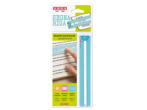 Leesliniaal Arda Easy Reading 0.7mm turquoise