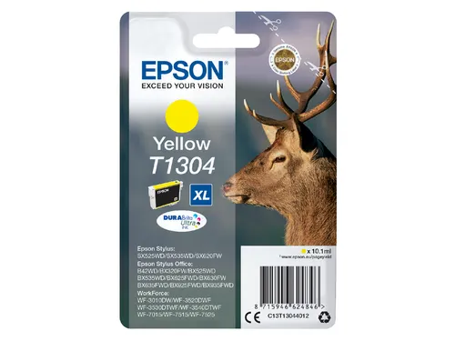 Inktcartridge Epson T1304 geel HC C13T13044012