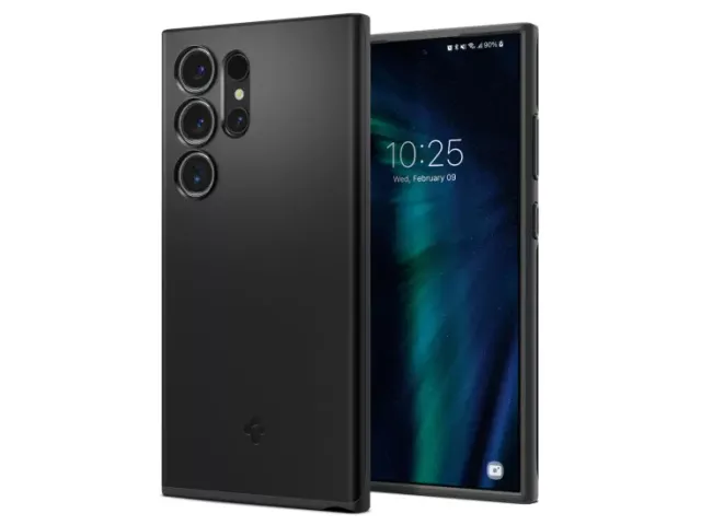 Spigen Thin Fit Galaxy S24 Ultra hoesje zwart