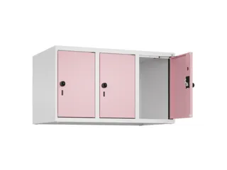 opzetkast,v. locker,3vak.,vak B 300mm,HxBxD 500x900x500mm,draaigrendel - 1