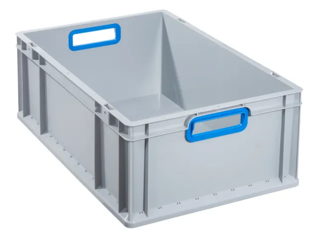 Euronorm-Stapelbak 600x400mm 220mm H Pp Wanden/Bodem Gesloten