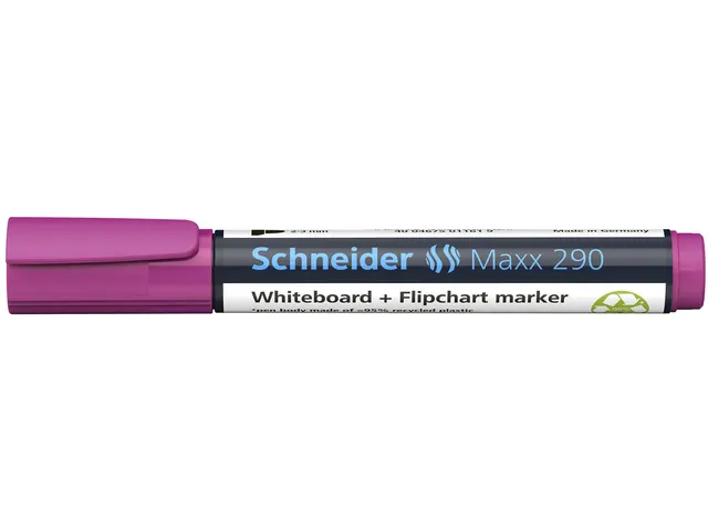 Boardmarker Schneider Maxx 290 ronde punt magenta 2-3mm