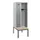 locker met bank,HxBxD 1950x600x815mm,2vak,vak B 300mm,cilinderslot