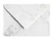 Envelop Papicolor C6 114x162mm Marble grijs Gegomd