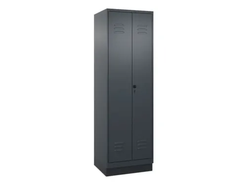 PBM-locker,HxBxD 1950x600x500mm,2vak,vak B 300mm,draaigrendel