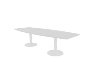vergadertafel,HxBxD 740x2800x1100mm,vatvormig - 1