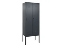 locker,HxBxD 2120x800x500mm,2vak,vak B 400mm,draaigrendel