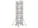 Echafaudage roulant H 10,64m portée H 11,4m 5 plateformes + potences