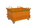 mini-bodemklepcontainer,HxLxB 625x800x1000mm,0,24m³,inrijbeugel,staal