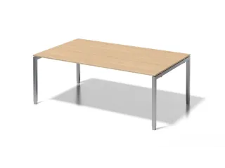 vergadertafel/directiebureau,HxBxD 650-850x2000x1200mm,rechthoekig - 1