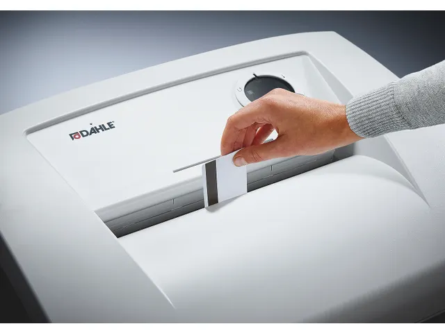 Destructeur Papier Dahle Mhp Technology 406 Particules P-4