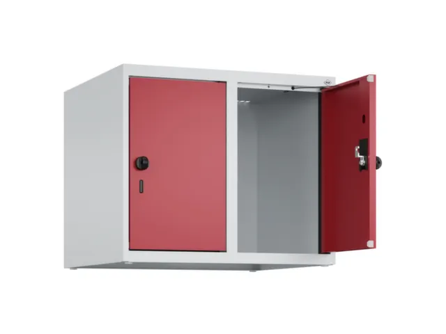 opzetkast,v. locker,2vak.,vak B 300mm,HxBxD 500x600x500mm,draaigrendel