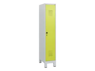 schoollocker,HxBxD 1630x300x500mm,1vak,vak B 300mm,draaigrendel,voeten - 2