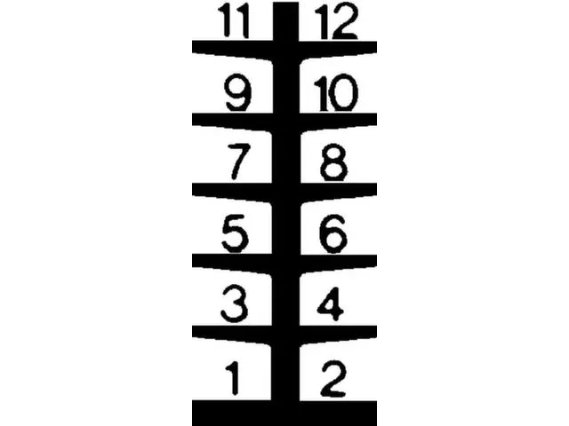 Draagarmstelling 2480x4305x1120mm 2x6etages 875kg/etage Ral5010
