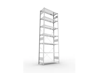 systeemstelling,grondveld,CLIP,HxBxD 3000x1056x436mm,vakl. 150kg - 4