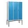 locker,HxBxD 1950x1200x500mm,3vak,vak B 400mm,draaigrendel