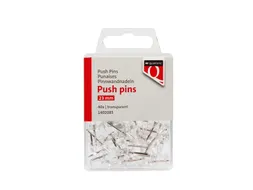 Push pins Quantore 40 stuks transparant
