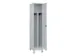 locker voor scheiding van kleding,HxBxD 1950x400x500mm,1vak