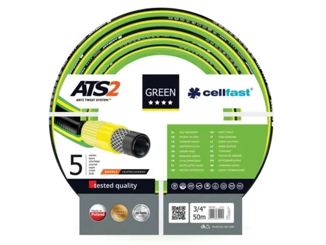 Tuyau d'arrosage Cellfast ATS 3/4 inch 50m Vert