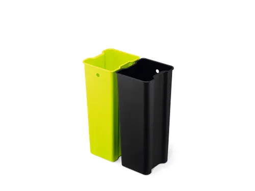 Afvalbak met sensor NO TOUCH DUO 2x20L