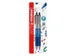 Balpen STABILO pointball colorful medium blauw blister à 2 stuks