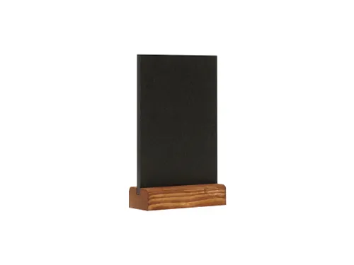 Krijtbord Europel tafelmodel A6 staand natural