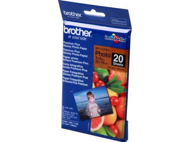 Bp71Gp20 Brother Photo Paper 10X15Cm | Papierwaren.nl