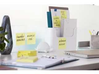 Memoblok 3M Post-it 622 Super Sticky 47.6x47.6mm geel 21 + 3 gratis - 3
