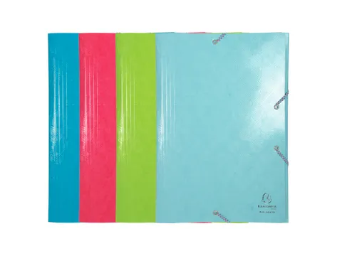 Elastomap A3 3 Kleppen In Gelamineerd Glanskarton Assorti