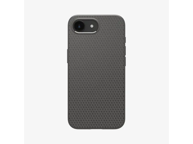 Spigen Case ACS09532 iPhone 16E Liquid Air Marble Gray