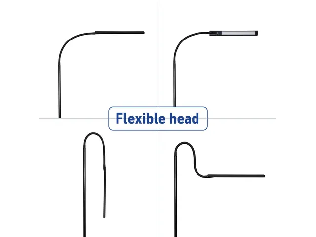 Vloerlamp MAUL Pirro LED dimbaar zwart