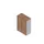 Kantoorkast Romp Aluminium Front Canaletto-Hout bxdxh 900x450x1232mm