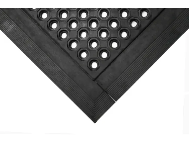 Werkplek-Vloerbedekking,Modulesysteem,Zwart