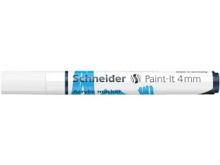 Acrylmarker Schneider Paint-It 320 4mm wit - 1
