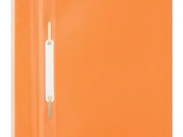 snelhechtmap ft A4 PP oranje, pak van 5 stuks