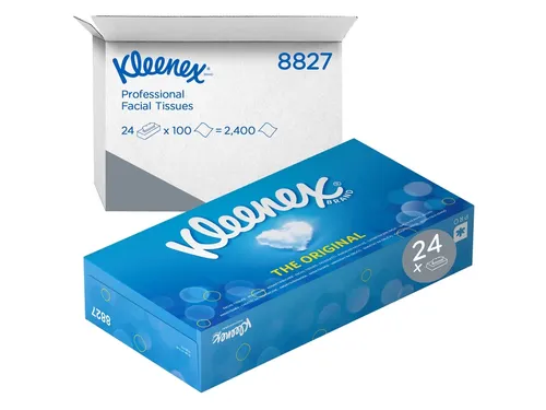 Facial tissues Kleenex 2-laags 100 vel wit 8827