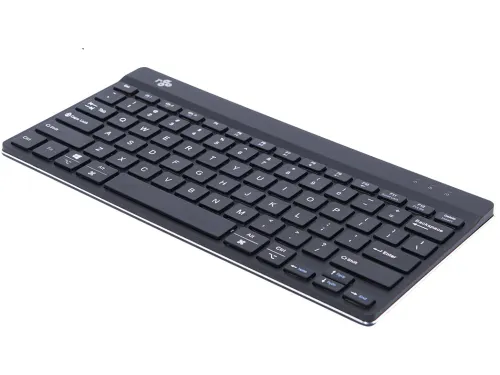 R-Go Tools Compact Break Draadloos Toetsenbord Qwerty US Zwart