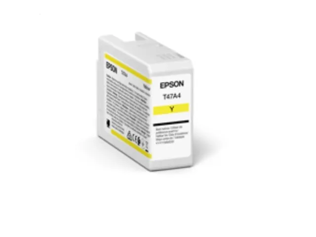 Epson Singlepack Yellow T47A4 UltraChrome Pro, Normaal rendement, Geel
