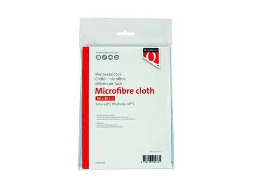 Microvezeldoek Quantore 30x30cm blauw