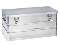 Aluminium transportbox,HxLxB 375x780x380mm,wanden gesloten