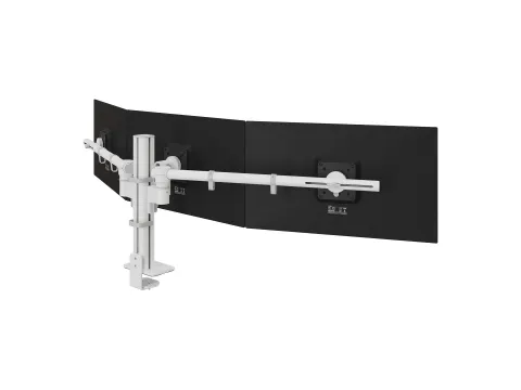 Bras 3 écrans Viewgo modular 230 blanc
