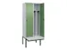 locker voor scheiding van kleding,HxBxD 2120x800x815mm,2vak