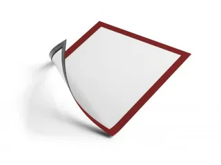 Magnetische insteekhoes A5 Rood set à 5 stuks - 2